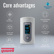 Load image into Gallery viewer, Yuwell - Pulse Oximeter Grey - YX301