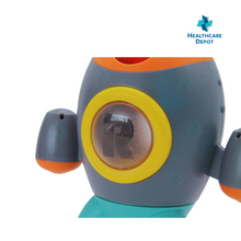 Load image into Gallery viewer, Rotating Rocket Shower Toy