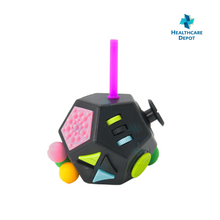 Load image into Gallery viewer, 12-Sided Anti-Anxiety Fidget Cube