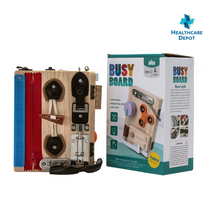 Load image into Gallery viewer, Busy Board for Toddlers: Lock Box Edition