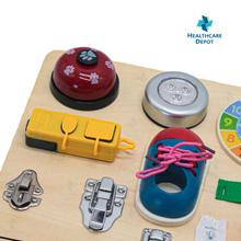 Load image into Gallery viewer, Busy Board for Toddlers: Travel Edition