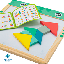 Load image into Gallery viewer, Animal Puzzle Set w/ Magnetic Board