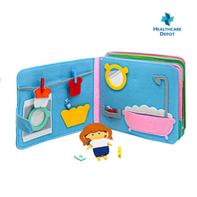 Load image into Gallery viewer, A World of Colors Felt Busy Book