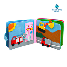 Load image into Gallery viewer, A World of Colors Felt Busy Book