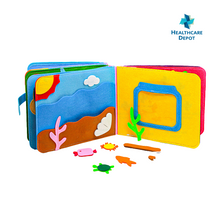 Load image into Gallery viewer, A World of Colors Felt Busy Book