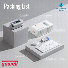 Load image into Gallery viewer, Yuwell - Pulse Oximeter Grey - YX301