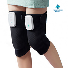 Load image into Gallery viewer, Wireless Air Compression Knee Wrap Massager