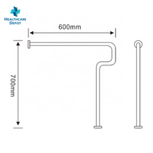 Load image into Gallery viewer, T-Shaped Anti-slip Bathroom Grab Bar

