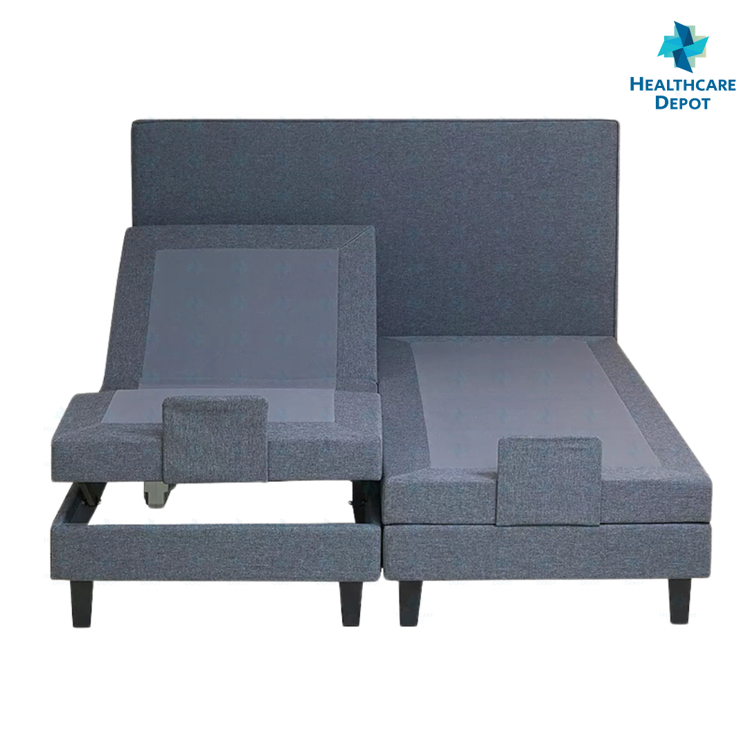 Healthcare Depot's Split-King Home Care Lifestyle Bed (Dual-motor) with Mattress