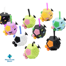 Load image into Gallery viewer, 12-Sided Anti-Anxiety Fidget Cube
