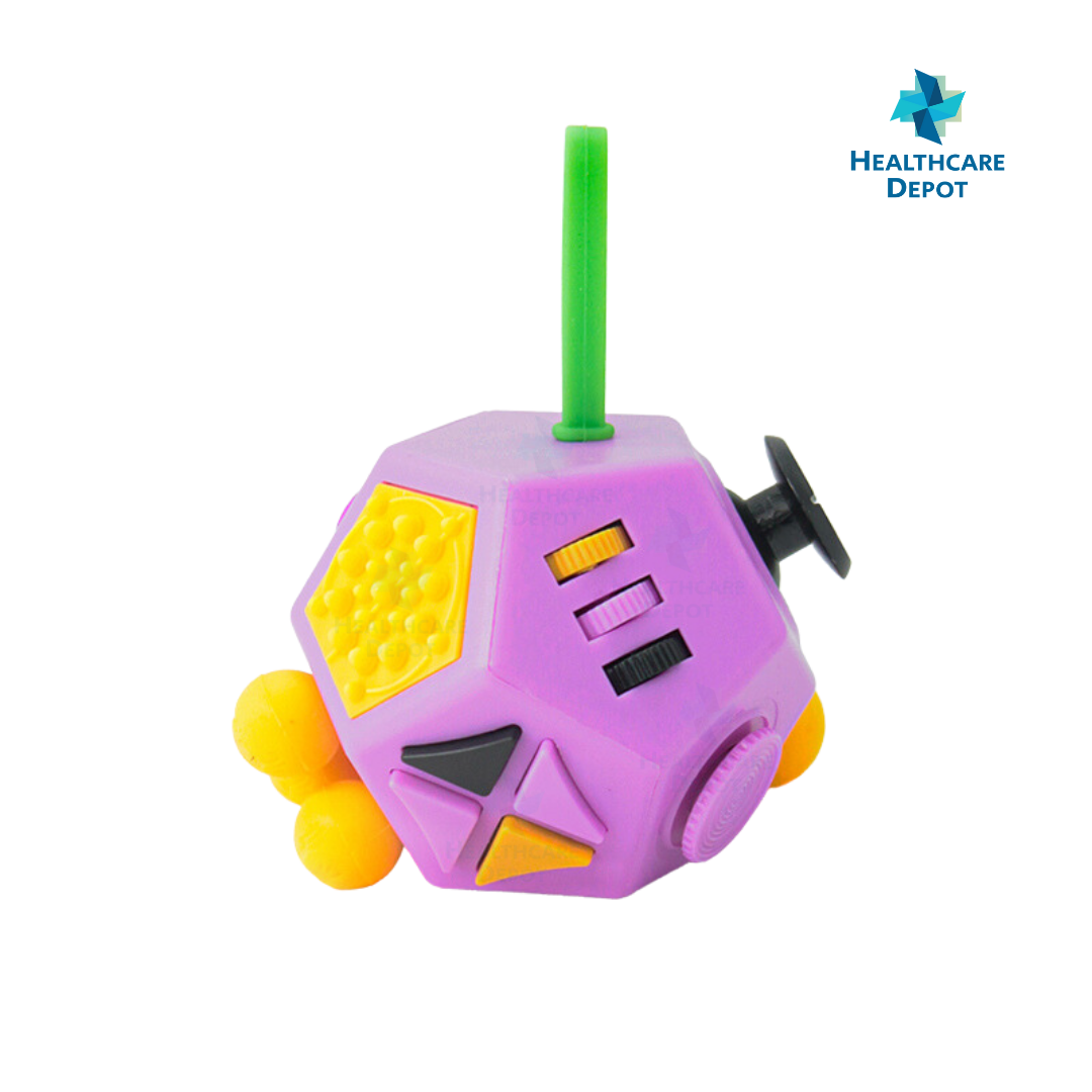 12-Sided Anti-Anxiety Fidget Cube