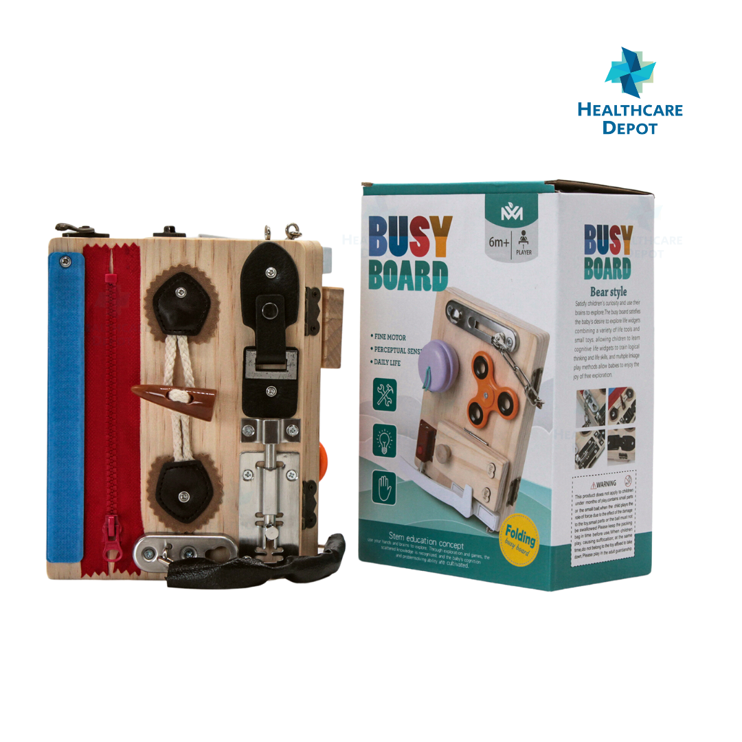 Busy Board for Toddlers: Lock Box Edition