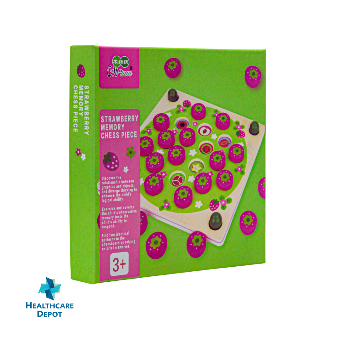 Strawberry Memory Chess Game