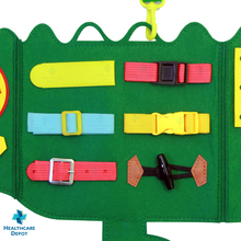 Load image into Gallery viewer, Allie - Alligator Pocket Edition Busy Board
