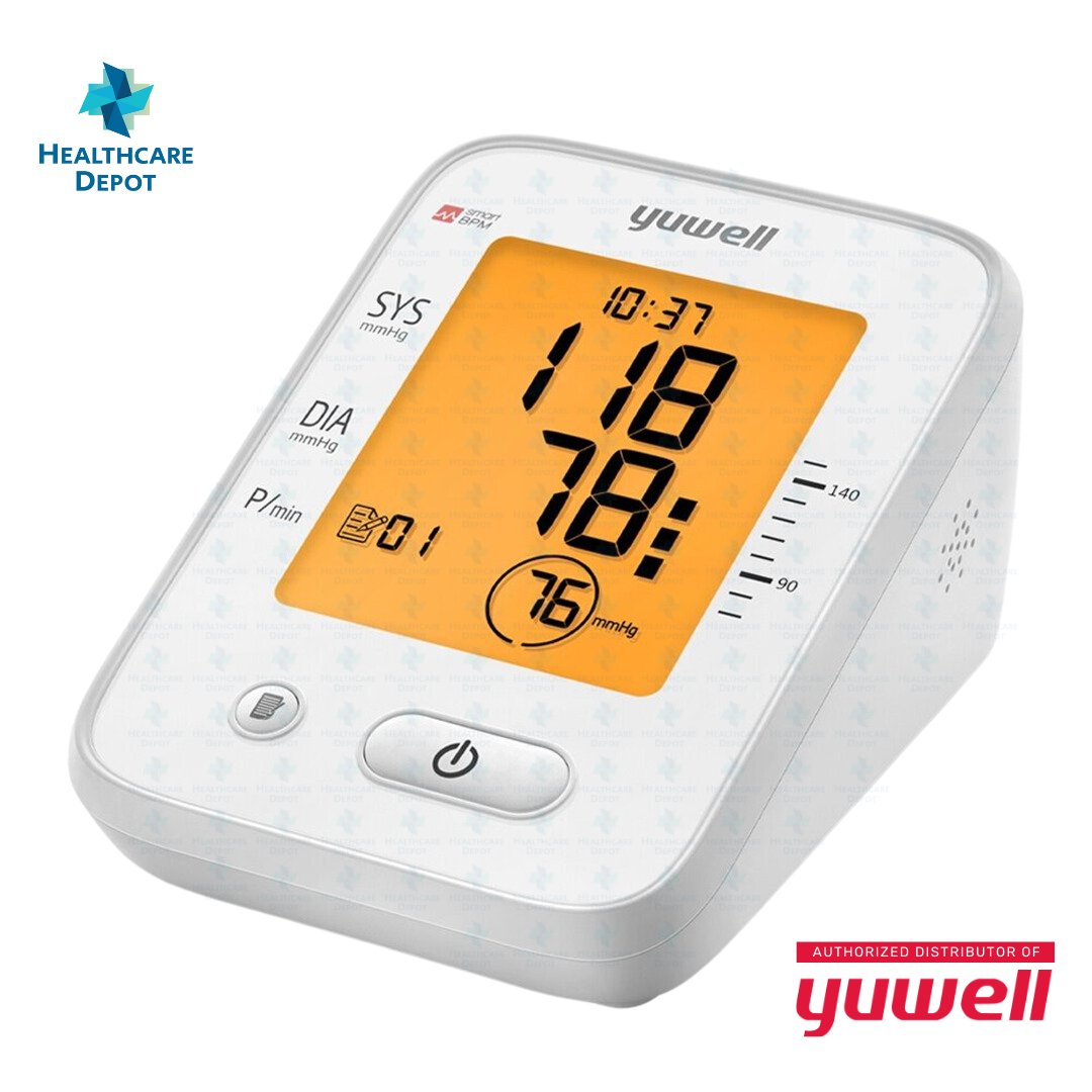 Yuwell - Electronic Arm Blood Pressure Monitor with Voice Broadcast Function - YE660F