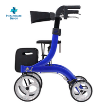Load image into Gallery viewer, Healthcare Depot&#39;s European Style Aluminum Premium Walker Rollator Drive with Seat
