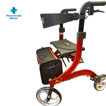 Load image into Gallery viewer, Healthcare Depot&#39;s European Style Aluminum Premium Walker Rollator Drive with Seat
