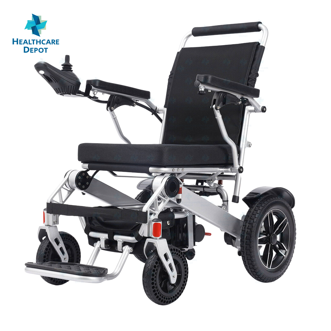 Healthcare Depot's New Automatic Foldable Electric Wheelchair