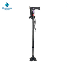 Load image into Gallery viewer, Adjustable Walking Stick Cane (with extra handle)
