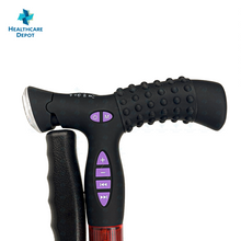 Load image into Gallery viewer, Adjustable Walking Stick Cane (with extra handle)
