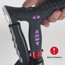 Load and play video in Gallery viewer, Adjustable Walking Stick Cane (with extra rubber tips)
