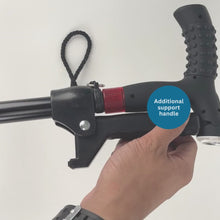 Load and play video in Gallery viewer, Adjustable Walking Stick Cane (with extra handle)
