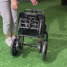 Load and play video in Gallery viewer, Healthcare Depot&#39;s Lightweight Travel Manual Wheelchair
