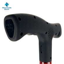 Load image into Gallery viewer, Adjustable Walking Stick Cane (with extra rubber tips)
